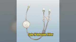 0.2 Micron IV ความปลอดภัยของตัวกรองอินไลน์