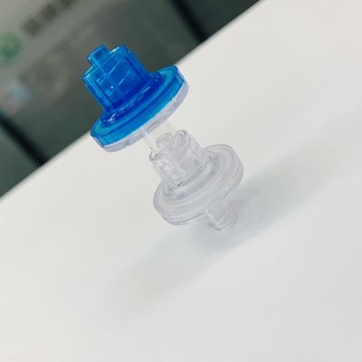 ตัวป้องกันทรานสดิวเซอร์เมมเบรน PTFE ขนาด 0.2 ไมครอน พร้อมตัวเรือน ABS สำหรับสายเลือดสำหรับการฟอกเลือดด้วยเครื่องไตเทียม